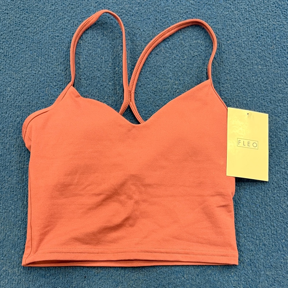 Rose colored Athletic Top Fleo